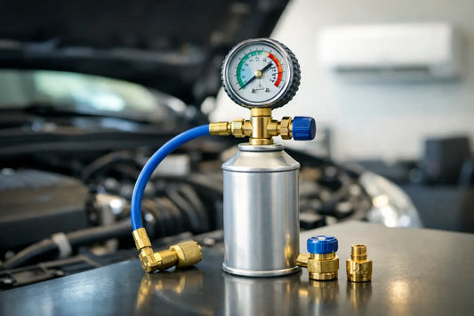 Klimadose mit Manometer kaufen - richtig wählen