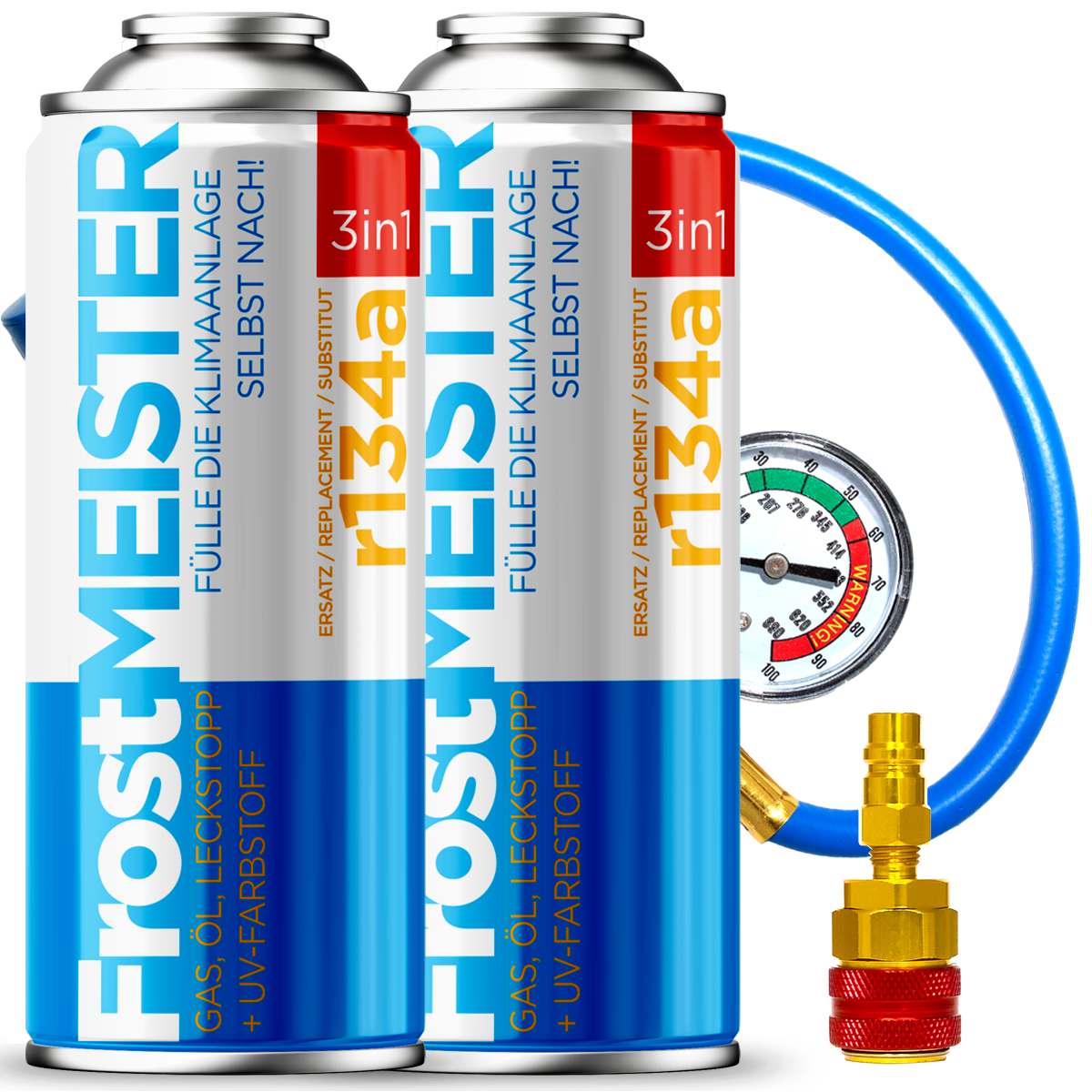 FrostMEISTER 3 in 1 – KIT 400ml (confezione doppia) + adattatore HP/LP