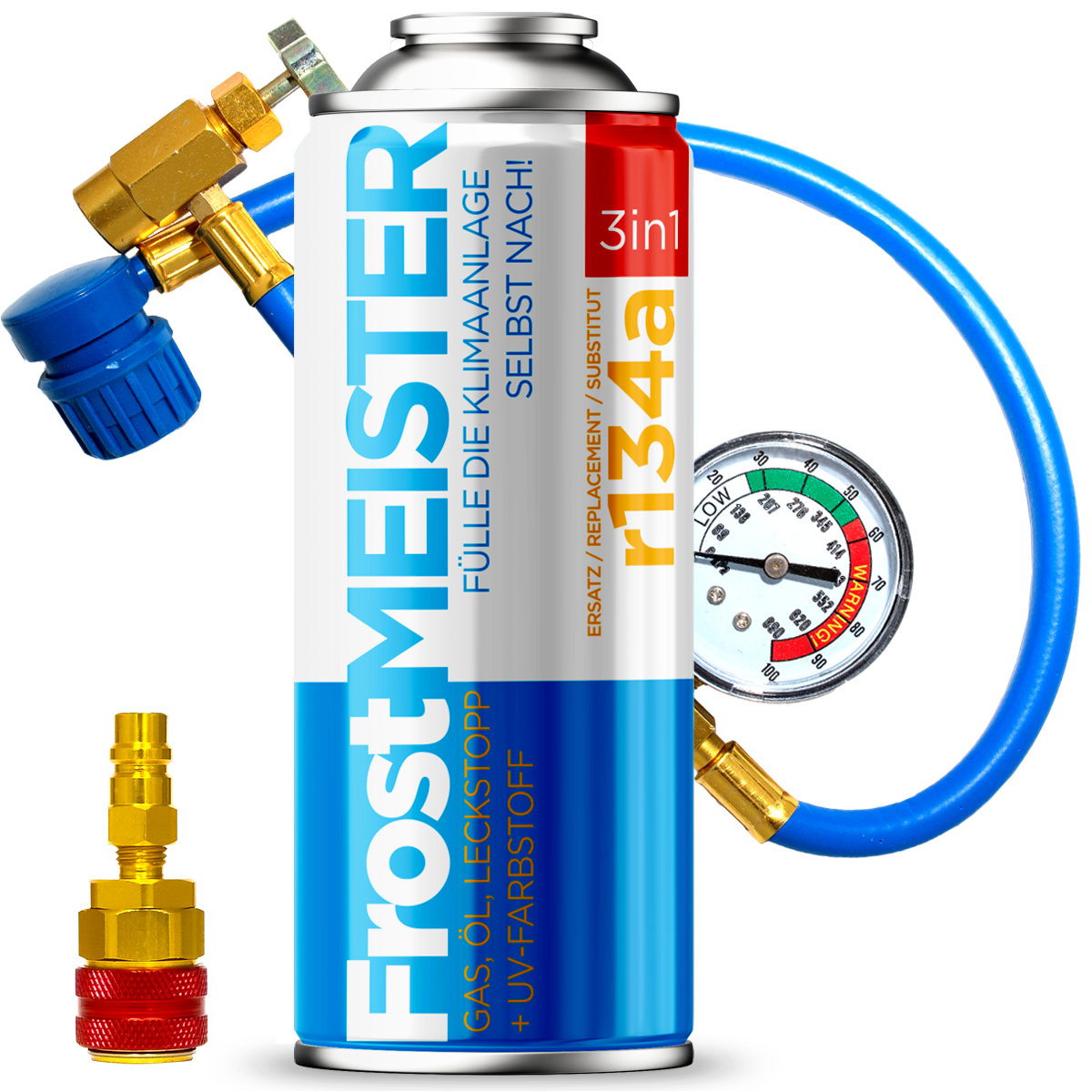 FrostMEISTER 3 in 1 – KIT 400ml + adattatore HP/LP